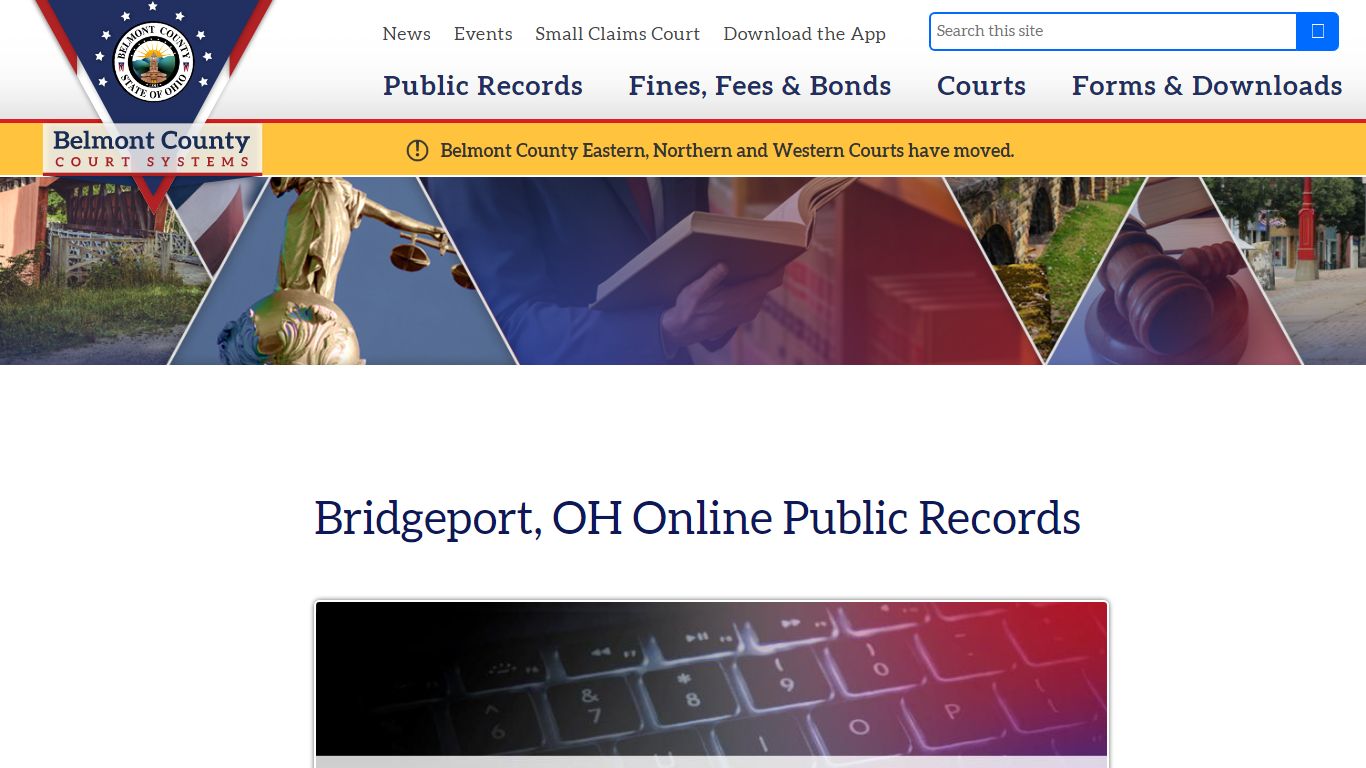 Bridgeport, OH Online Public Records - Belmont County Courts