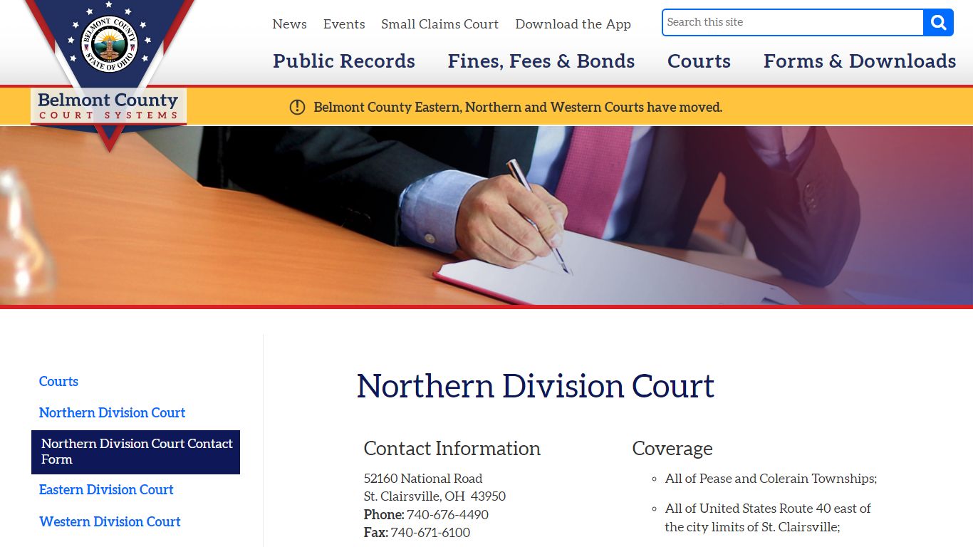 Northern Division Court > Courts - Belmont County Ohio ...